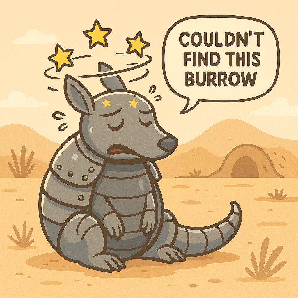 Dizzy Armadillo - Couldn't Find This Burrow
